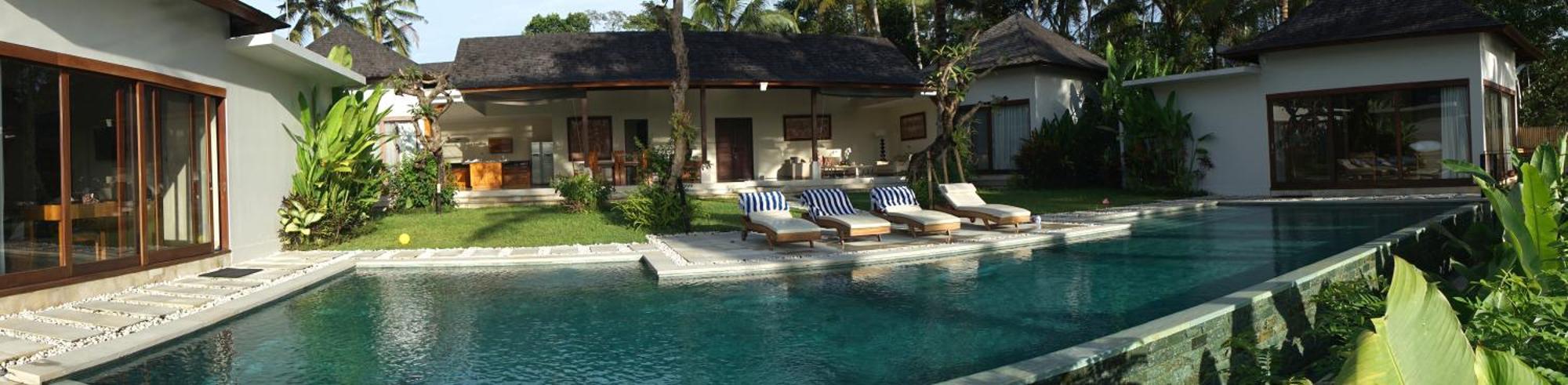 אובוד Santun Luxury Private Villas חדר תמונה