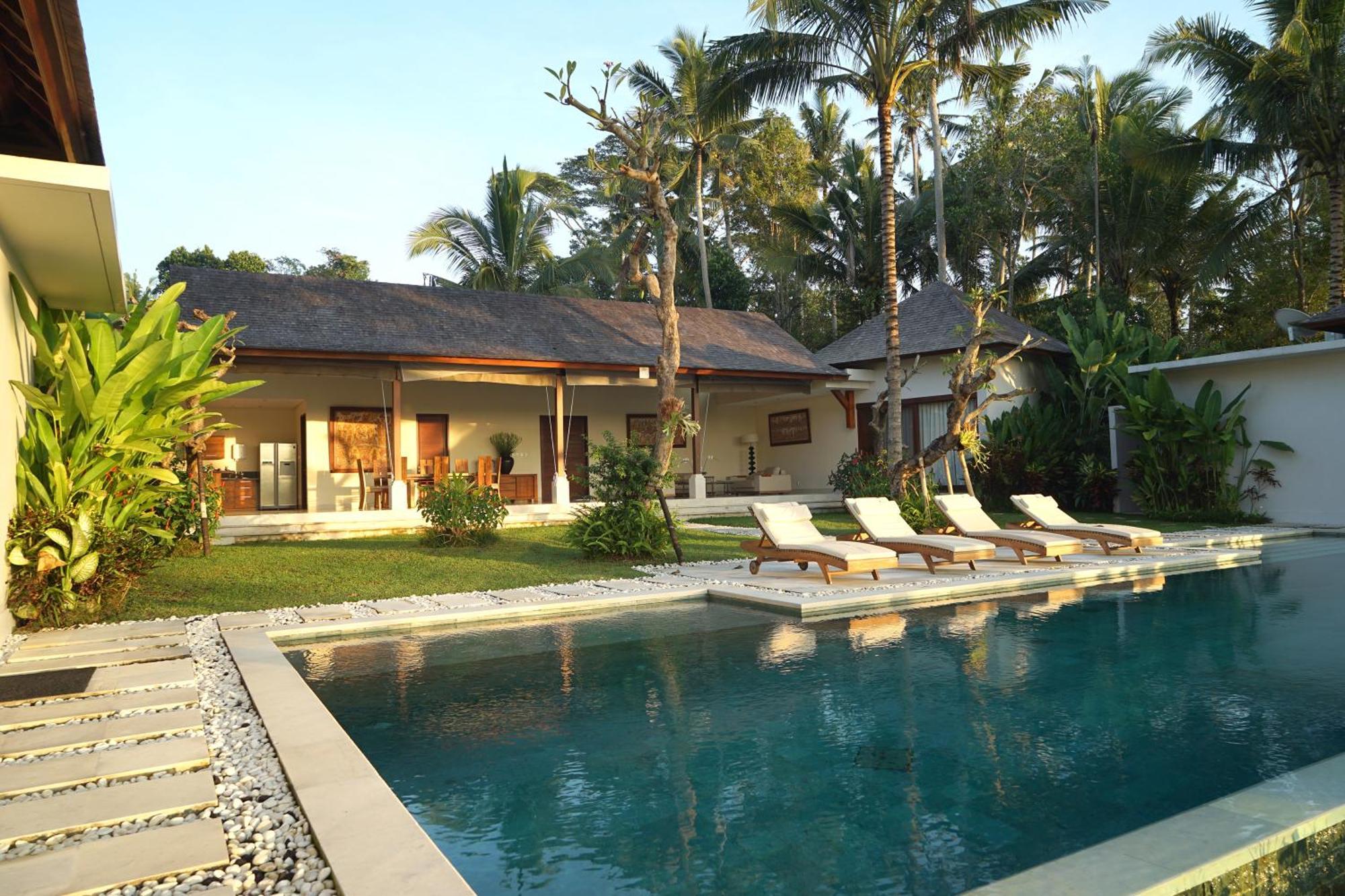 אובוד Santun Luxury Private Villas חדר תמונה