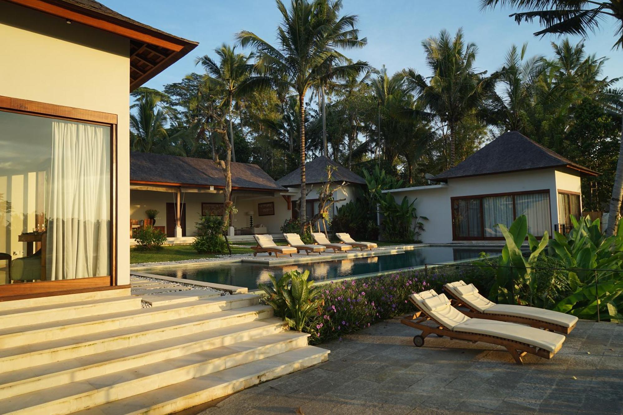 אובוד Santun Luxury Private Villas חדר תמונה