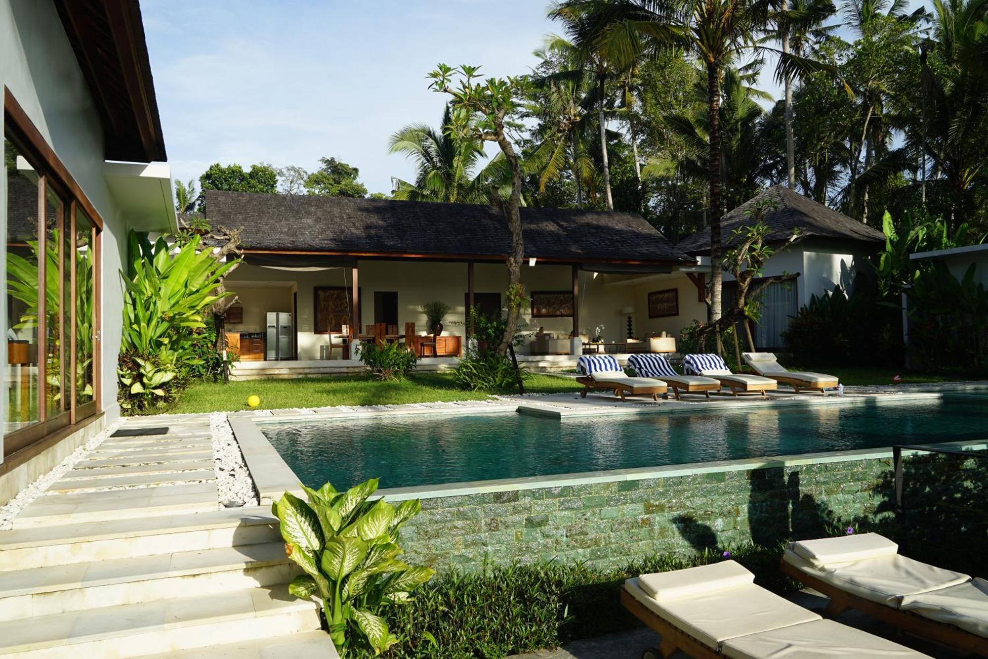 אובוד Santun Luxury Private Villas חדר תמונה